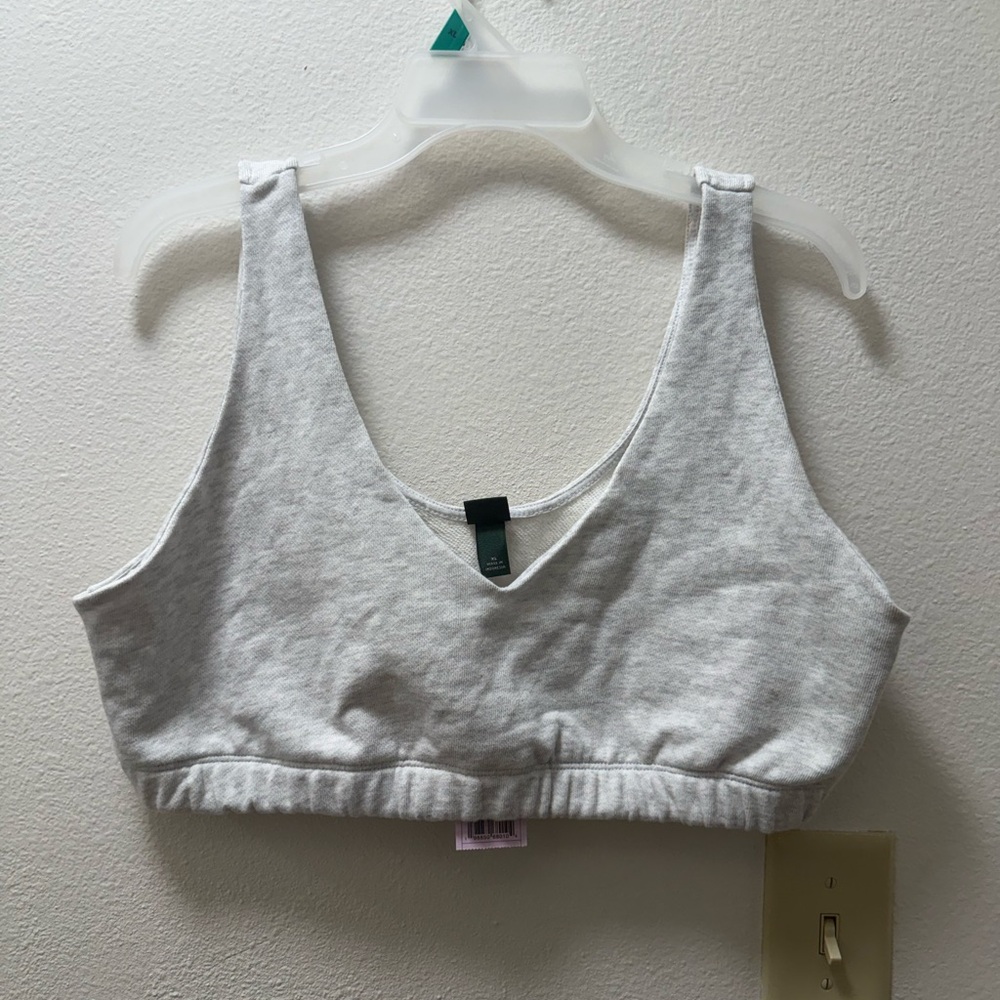 wild fable Light Gray Wireless Scoop Bralette